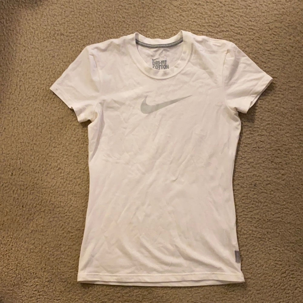 Nike Dri-Fit white T-shirt